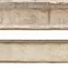 Il terzo elemento presente sul palazzo,  il fregio marcapiano che divide il piano terra dal primo livello delledifico e che si estende su tutto il prospetto.  caratterizzato da una pronunciata cornice aggettata, decorata per tutta la sua lunghezza di 12 metri da elementi vegetali classicheggianti, mentre in basso  delimitato da un cordolo segnato da segmenti trasversali
